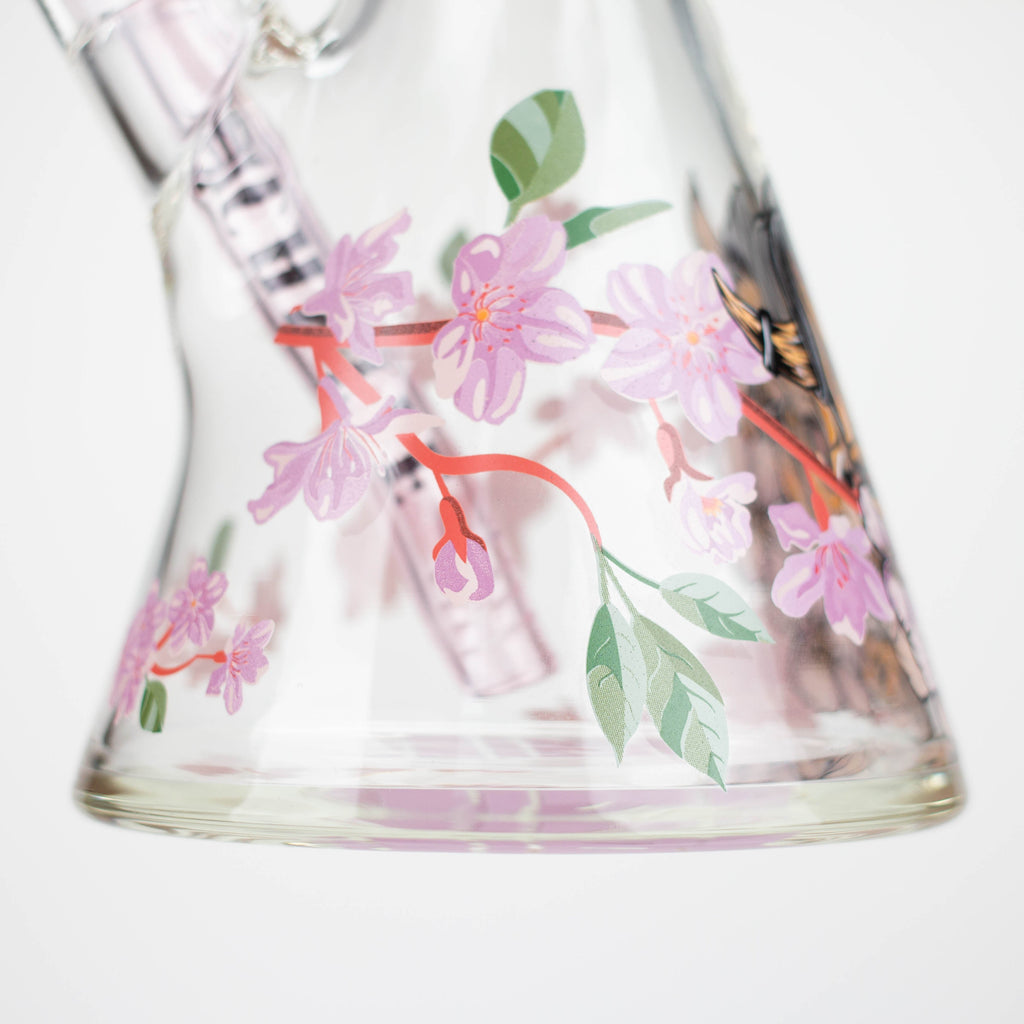 Castle Glassworks | 16" Cherry Blossom Beaker