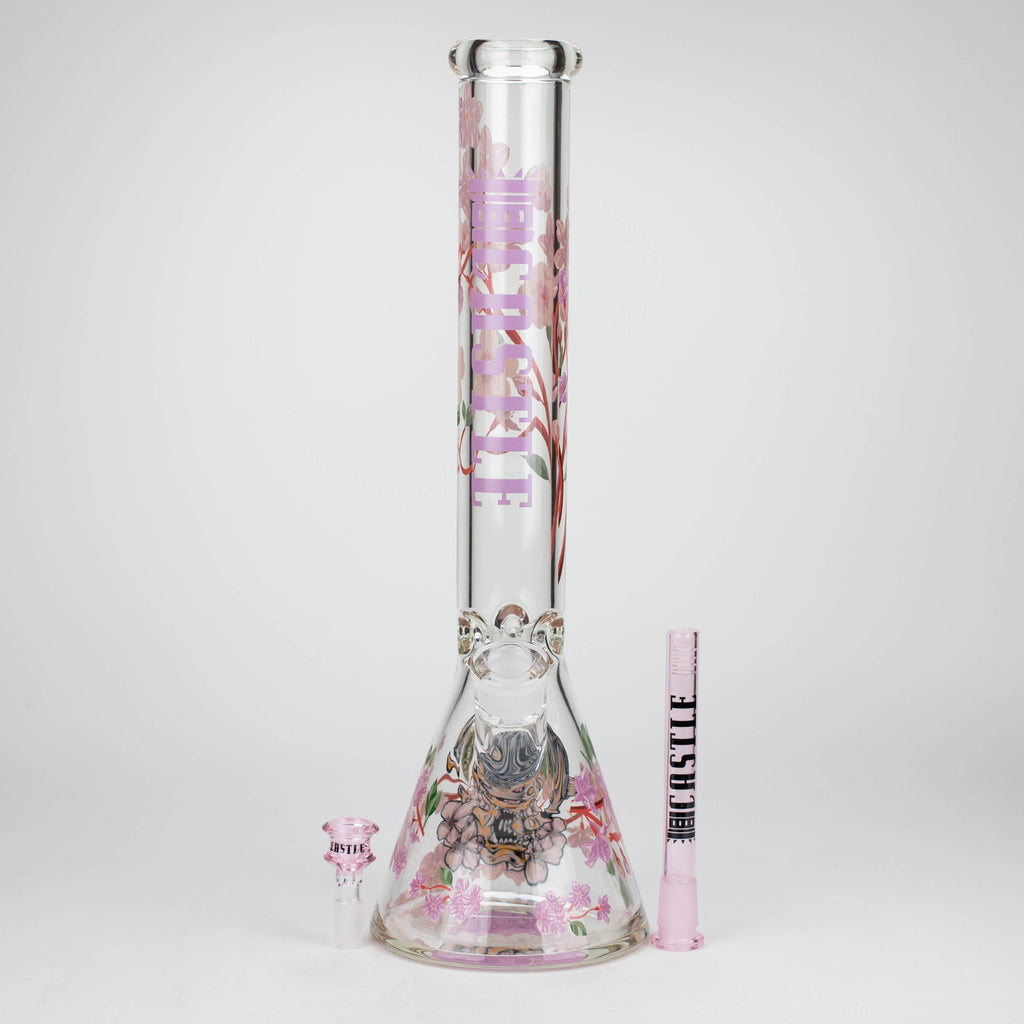 Castle Glassworks | 16" Cherry Blossom Beaker