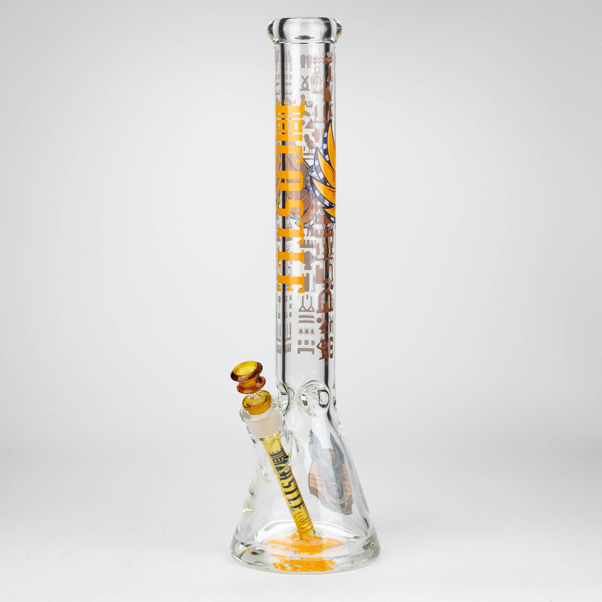 Castle Glassworks | 18" Anubis Beaker Bong Main image