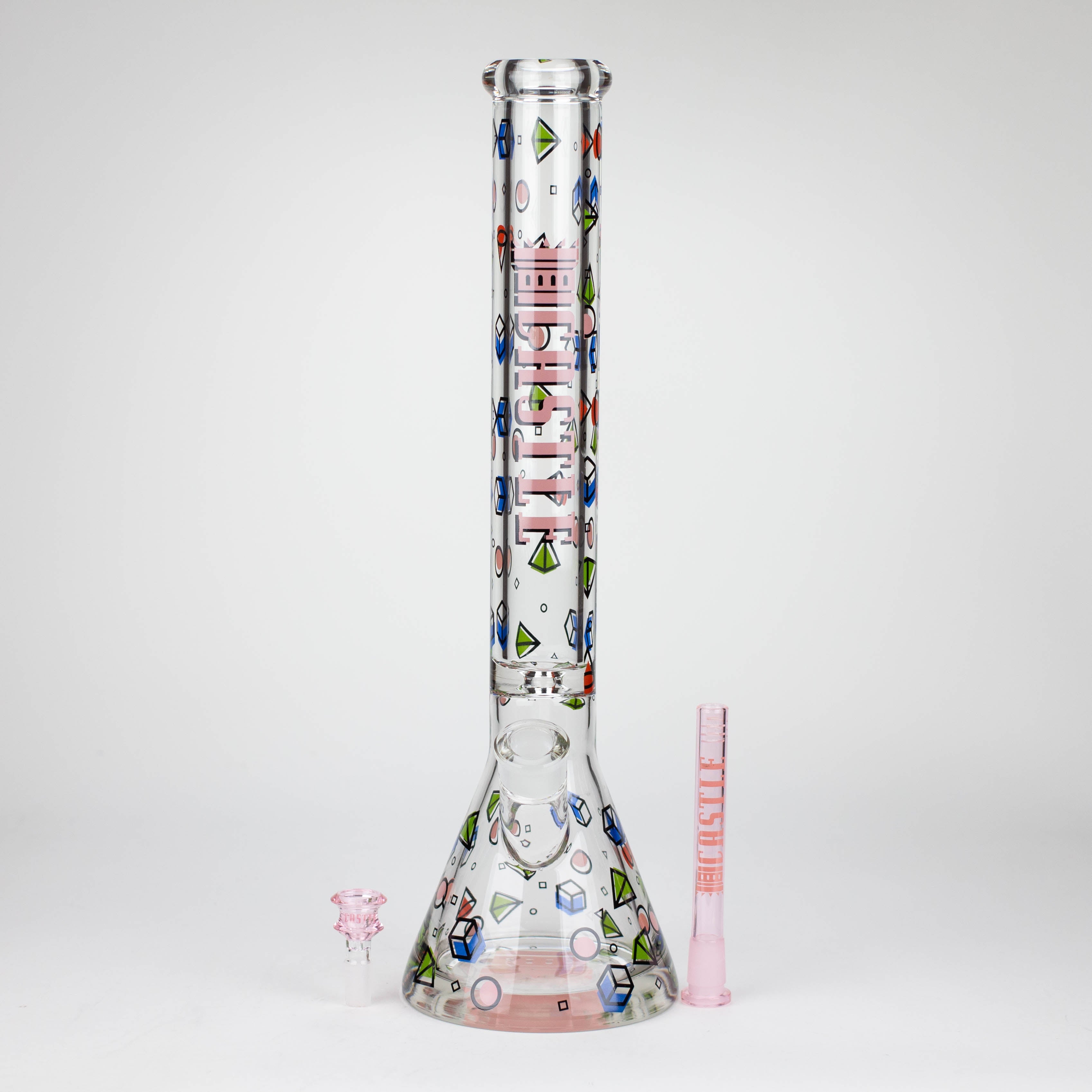 Castle Glassworks | 18" Shapes Beaker Secondary image