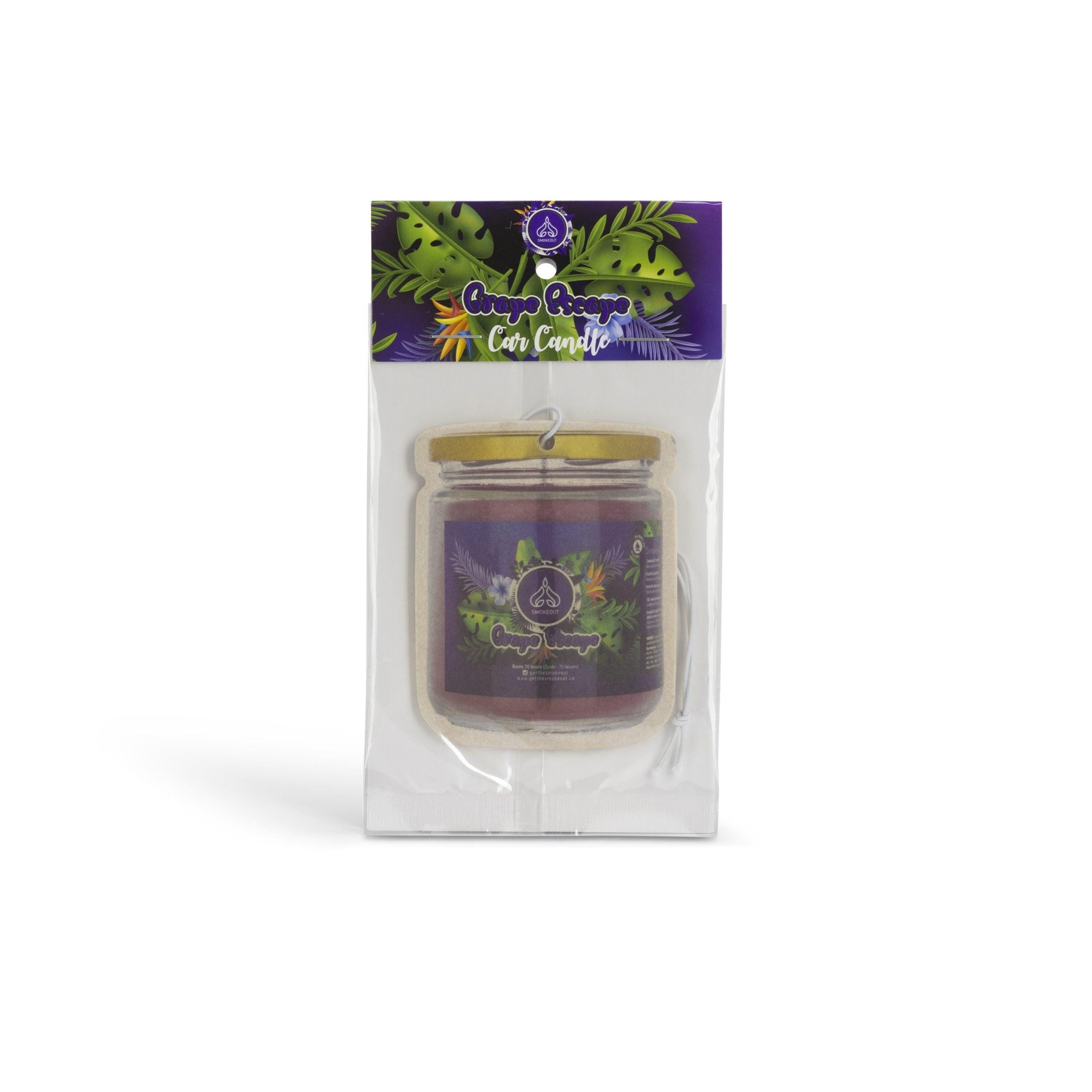 SMOKE OUT Car Candle Air Freshener