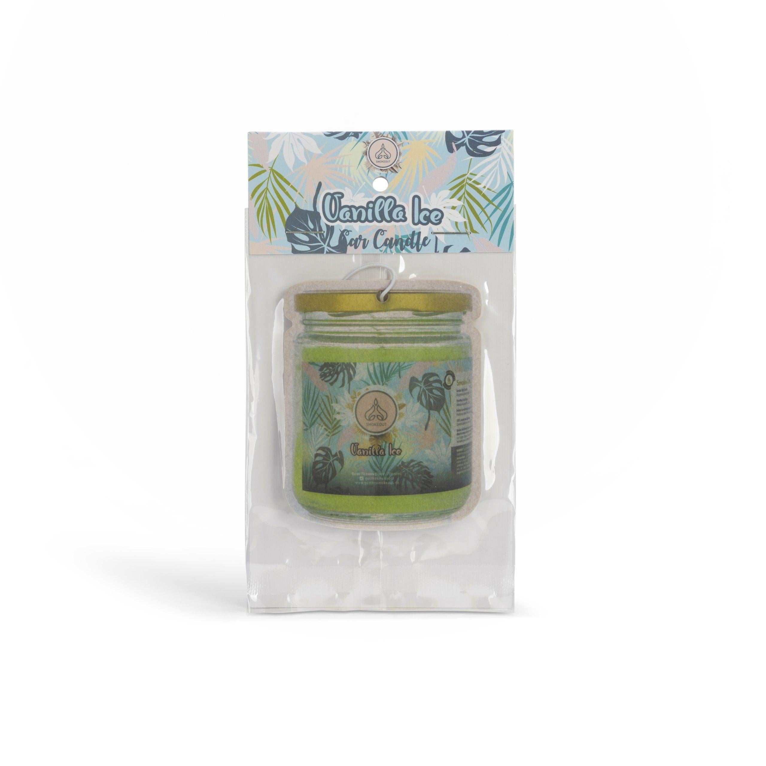 SMOKE OUT Car Candle Air Freshener