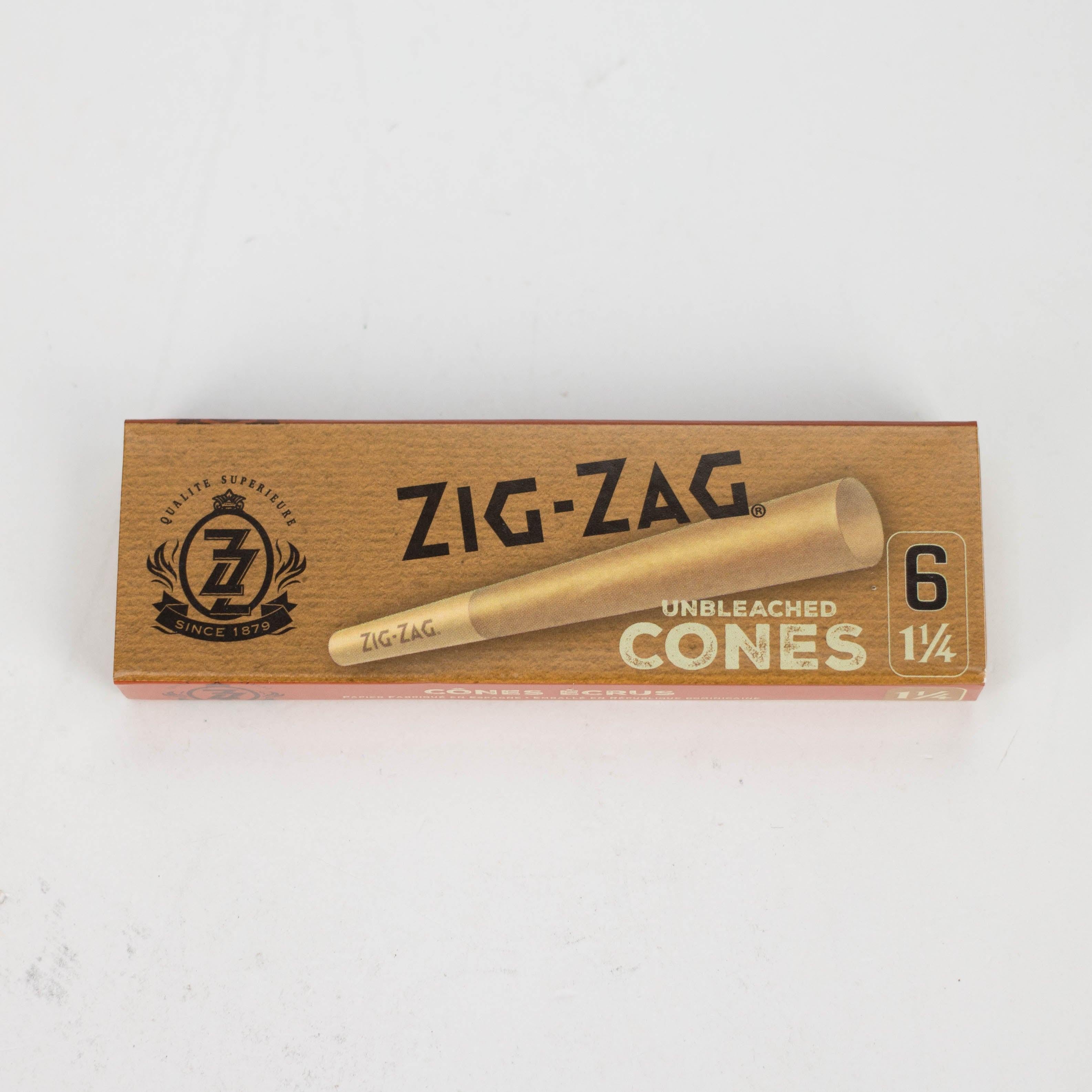 Pre-Rolled Cones - Zig-Zag Brown 1 1/4 Papers Box of 24