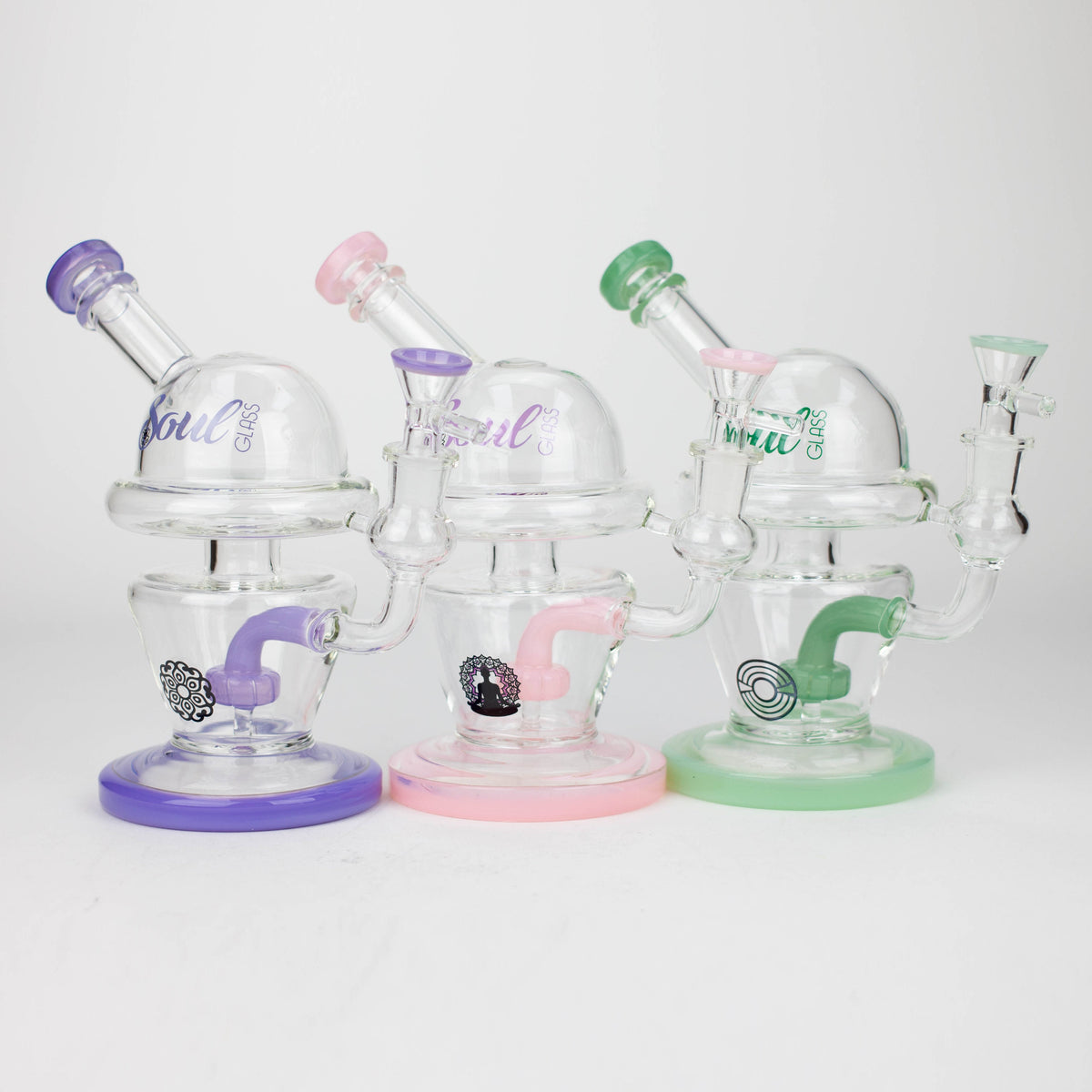 8" SOUL Glass bong [S2069] Main image
