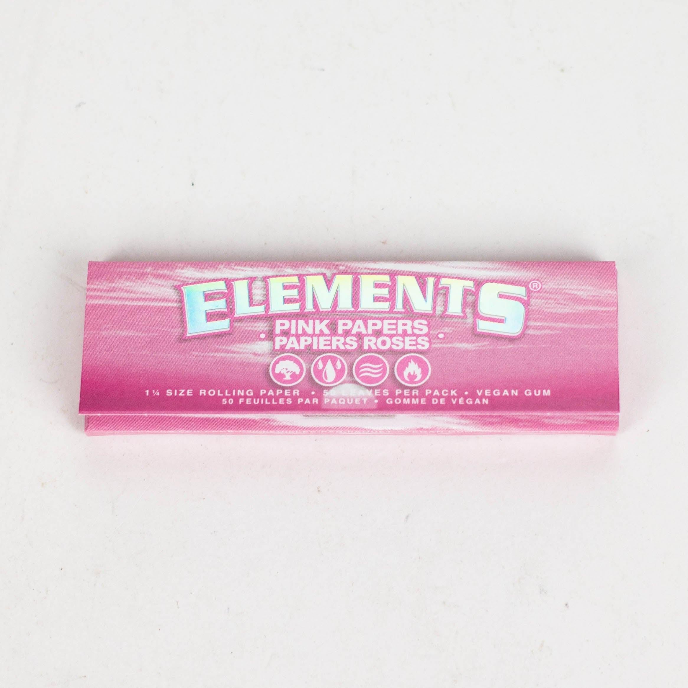 Elements Pink smoking Papers 1 1/4