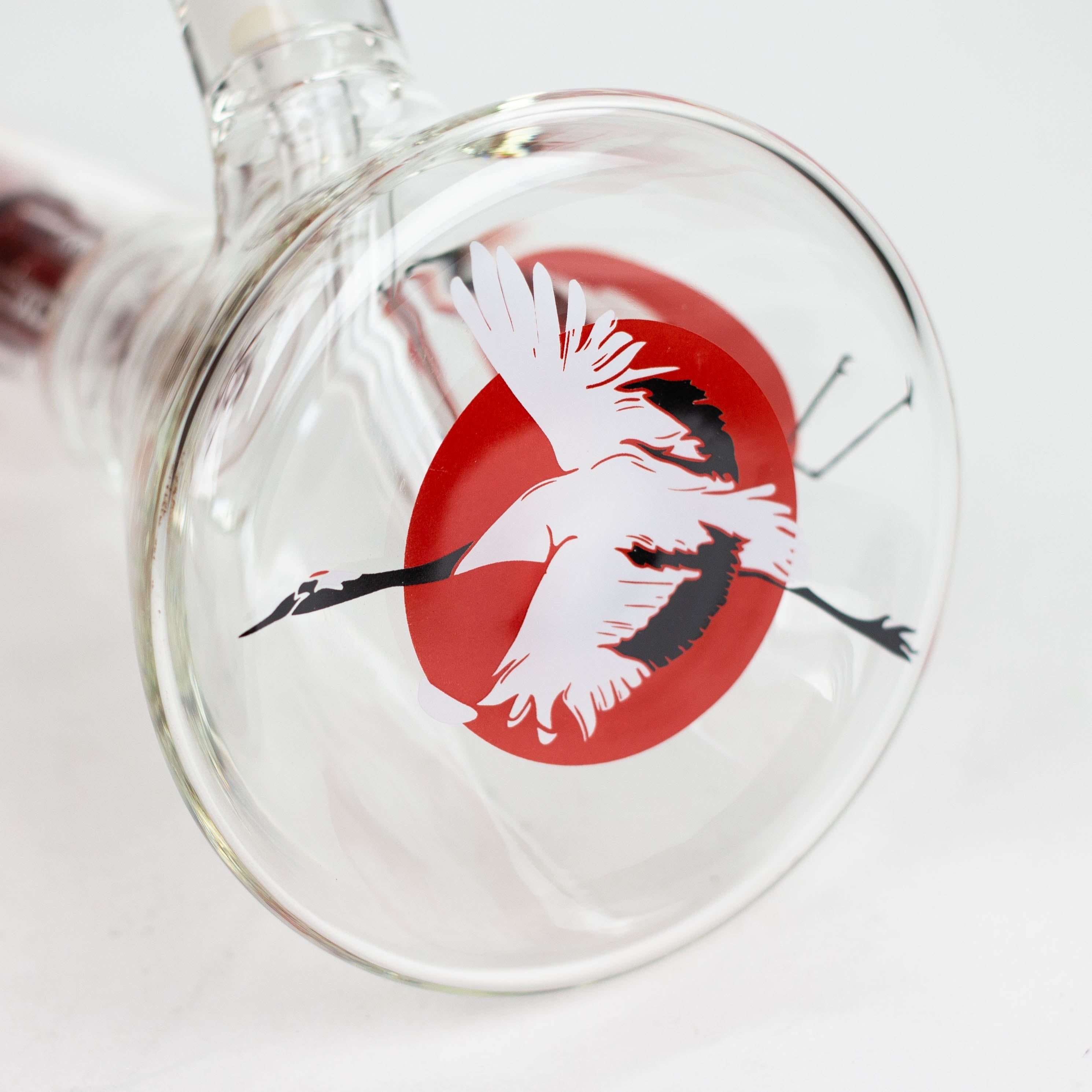 Infyniti | Untamed 14" 7 mm classic beaker water bong - Crane [GP2020] Secondary image