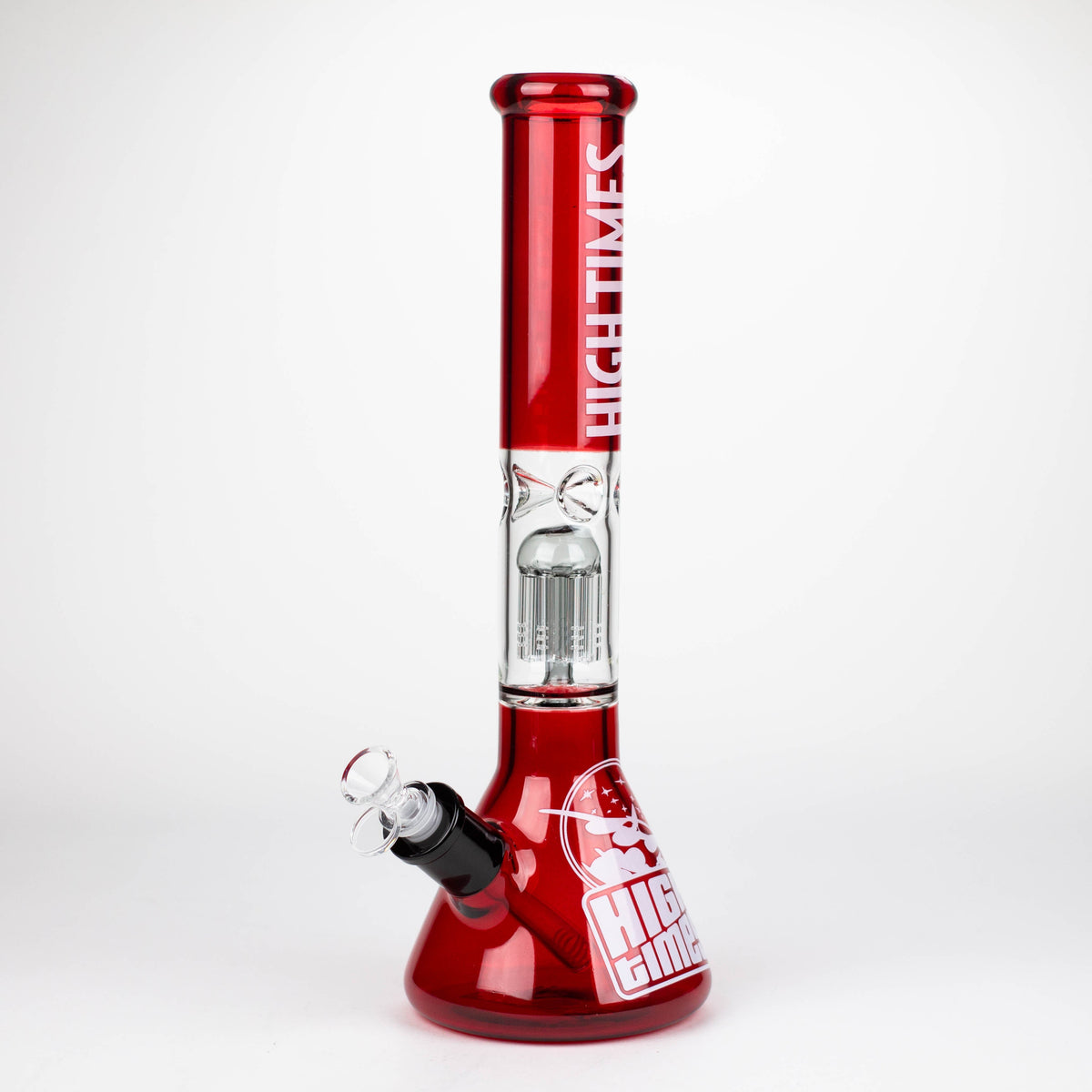 Infyniti | High Times 16" 7 mm classic beaker water bong with tree arm percolator [HIT1090GP] Main image