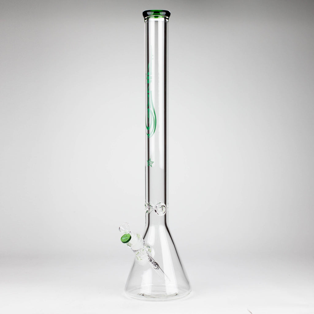 GENIE | 22" 9 mm Beaker Glass Bong [GE1003]