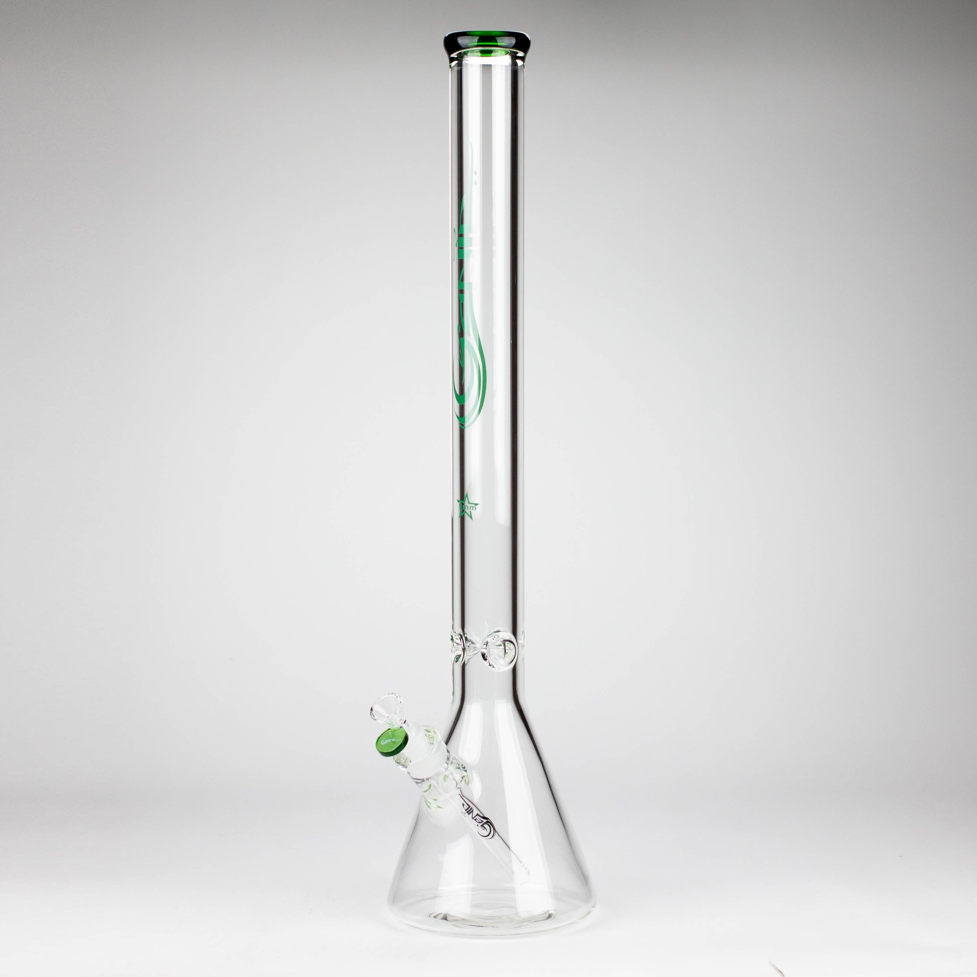 GENIE | 22" 9 mm Beaker Glass Bong [GE1003]
