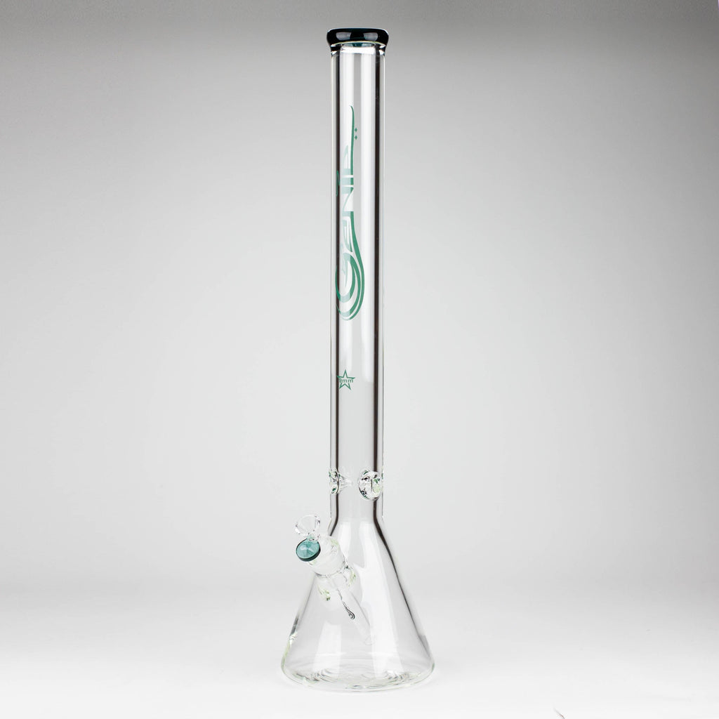 GENIE | 22" 9 mm Beaker Glass Bong [GE1003]