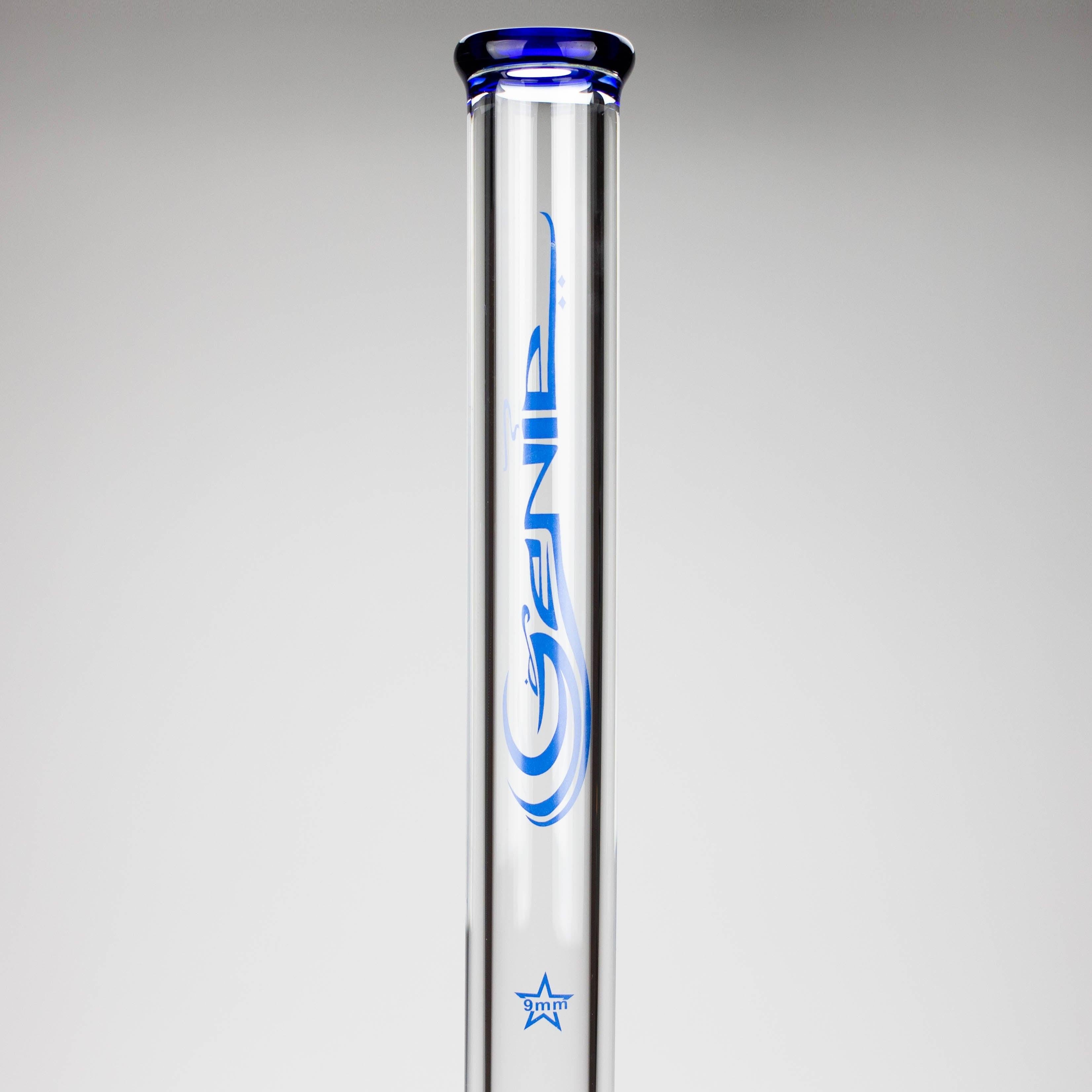 GENIE | 22" 9 mm Beaker Glass Bong [GE1003]