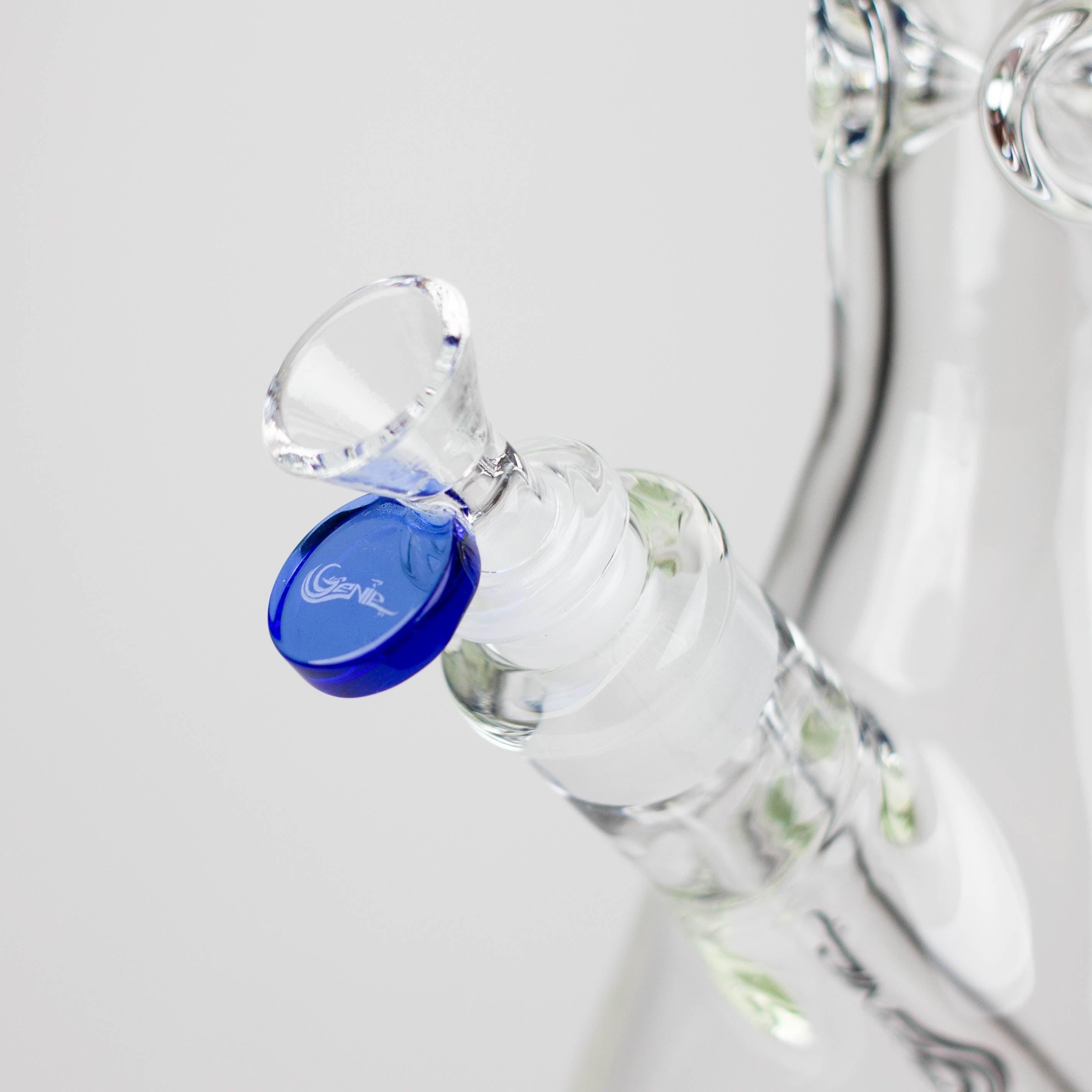 GENIE | 22" 9 mm Beaker Glass Bong [GE1003]