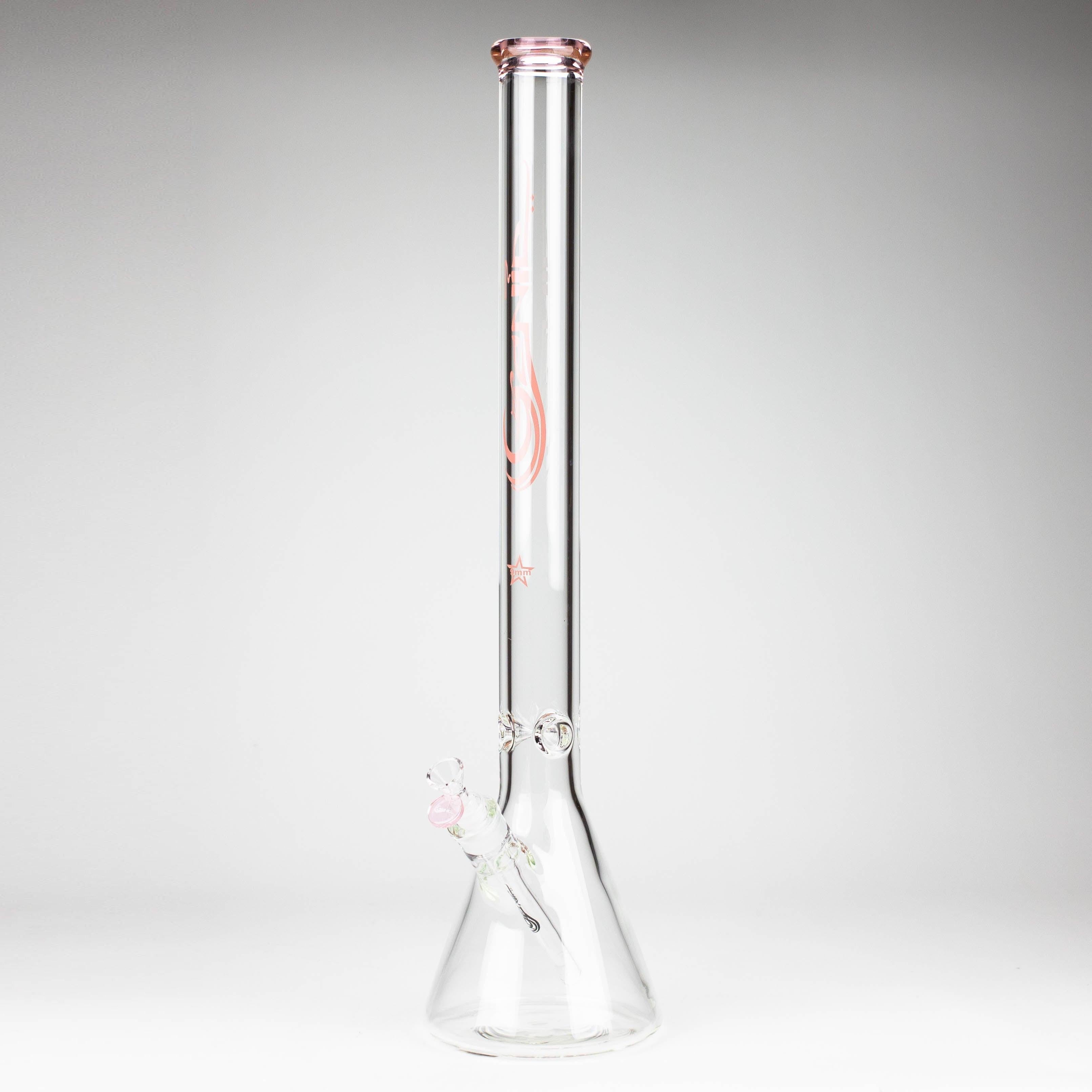 GENIE | 22" 9 mm Beaker Glass Bong [GE1003]