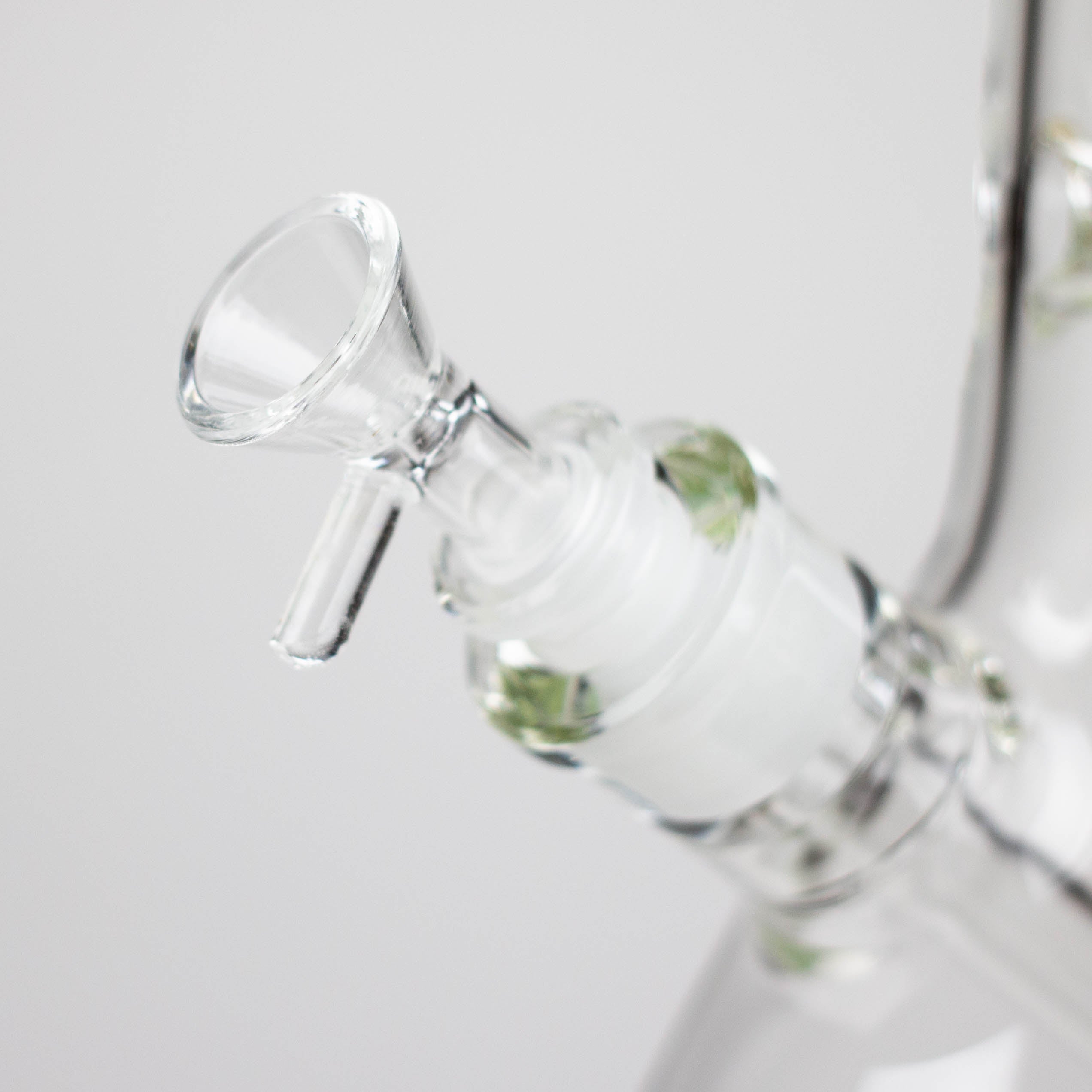 diamond | 14" Crypto Beaker Glass water Bong