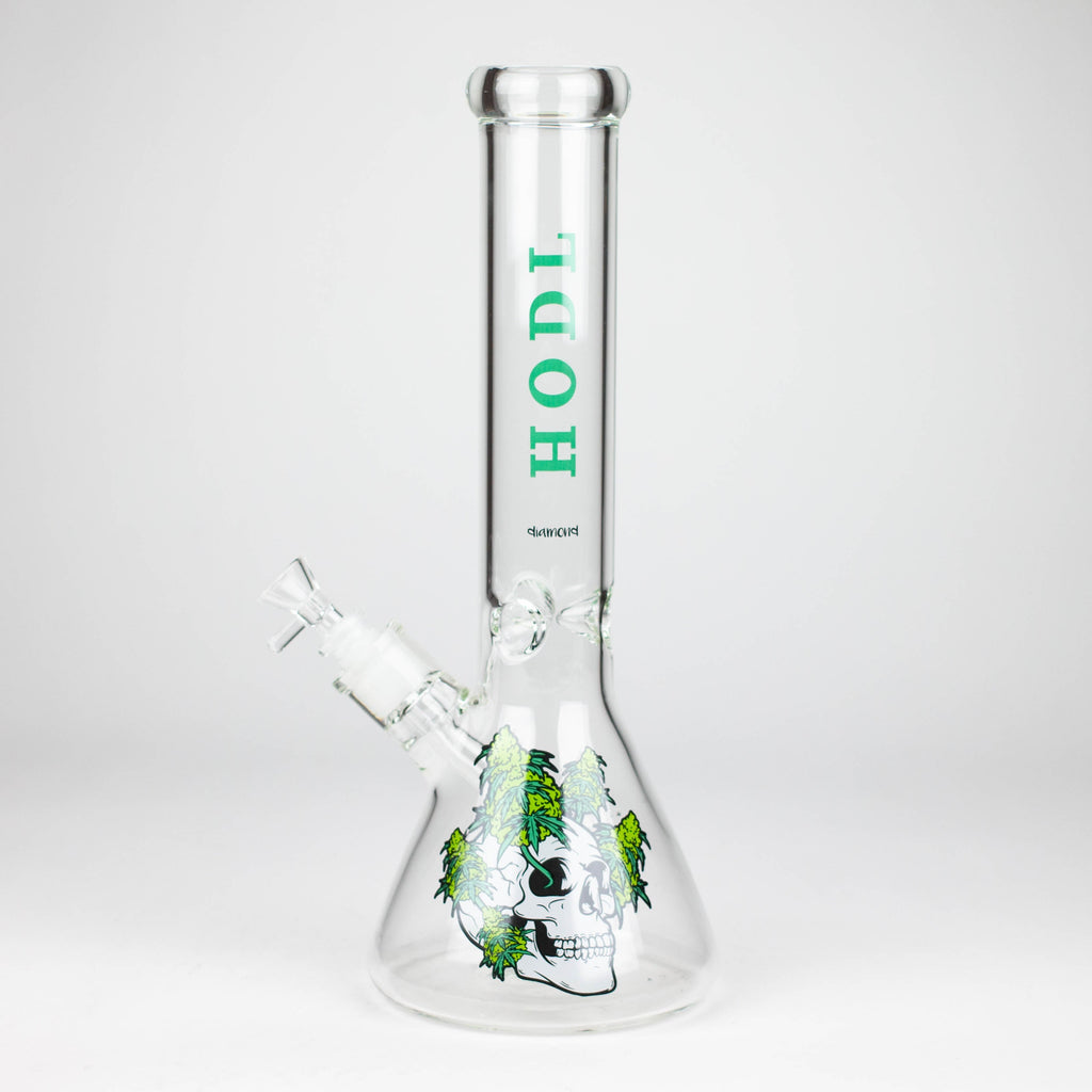 diamond | 14" Crypto Beaker Glass water Bong