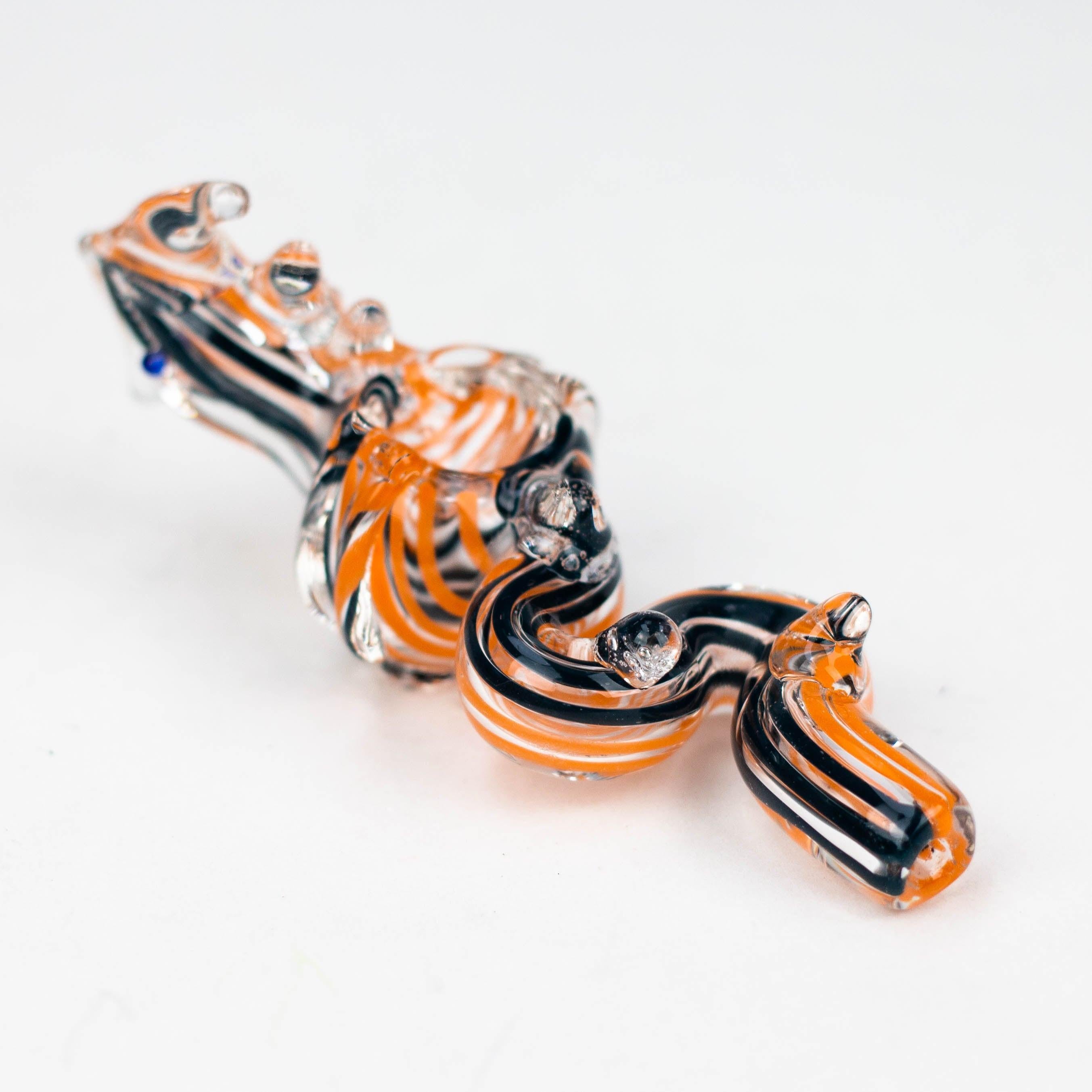 4.5" Dragon glass hand pipe Pack of 2 Secondary image