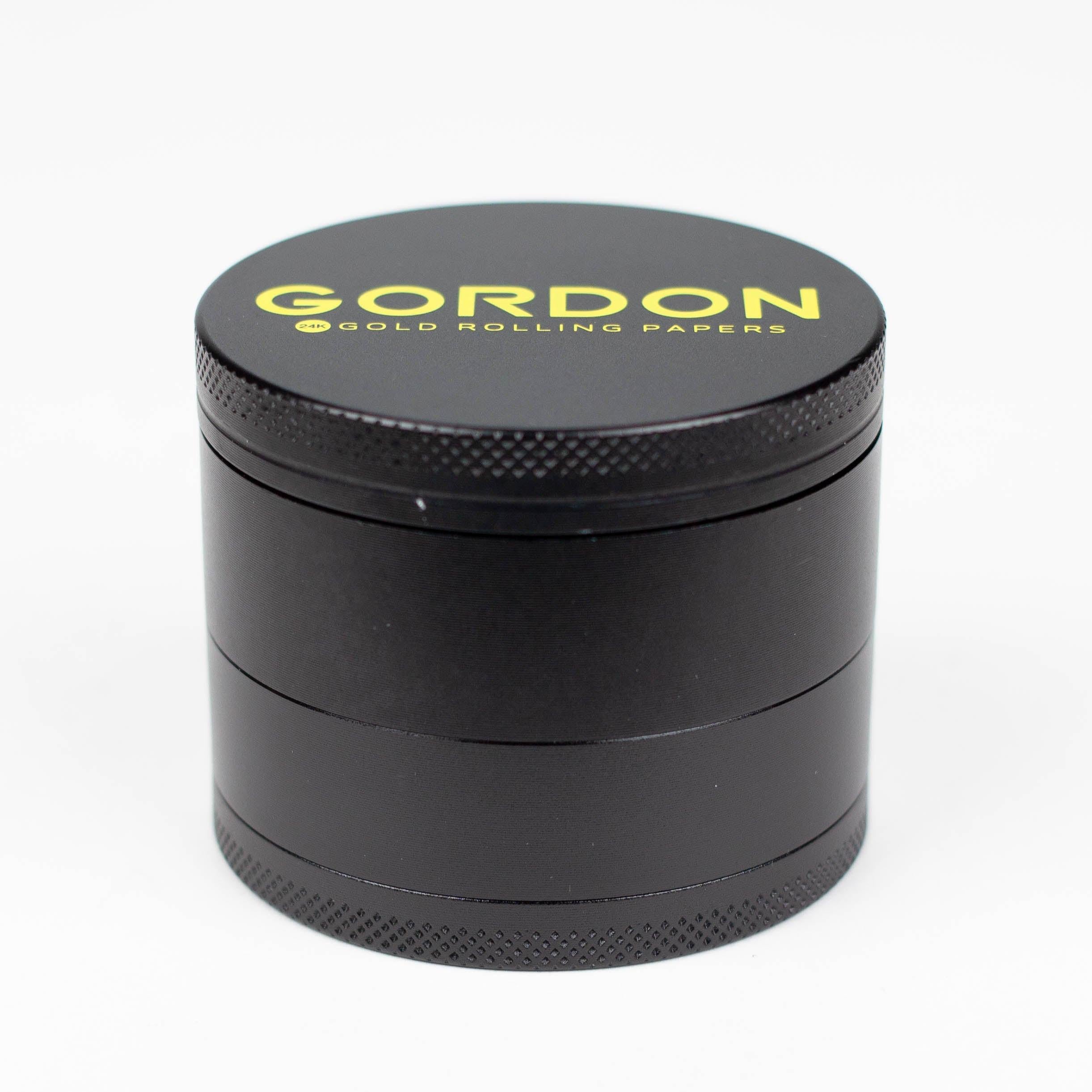 GORDON | 4 Lay Aluminum Alloy Herb Grinder Box of 6 [CNM63-4-Gordon] Main image