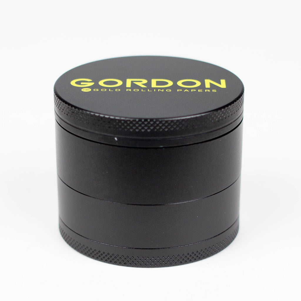 GORDON | 4 Lay Aluminum Alloy Herb Grinder Box of 6 [CNM63-4-Gordon]