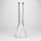 Steam Engine™ | 14 Inch 7mm glass bong with stickers by golden crown