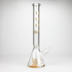 Golden Crown™ | 18 Inch 9mm glass bong with Signature and 24K Gold Emblem