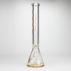 Golden Crown™ | 18 Inch 9mm glass bong with Signature and 24K Gold Emblem