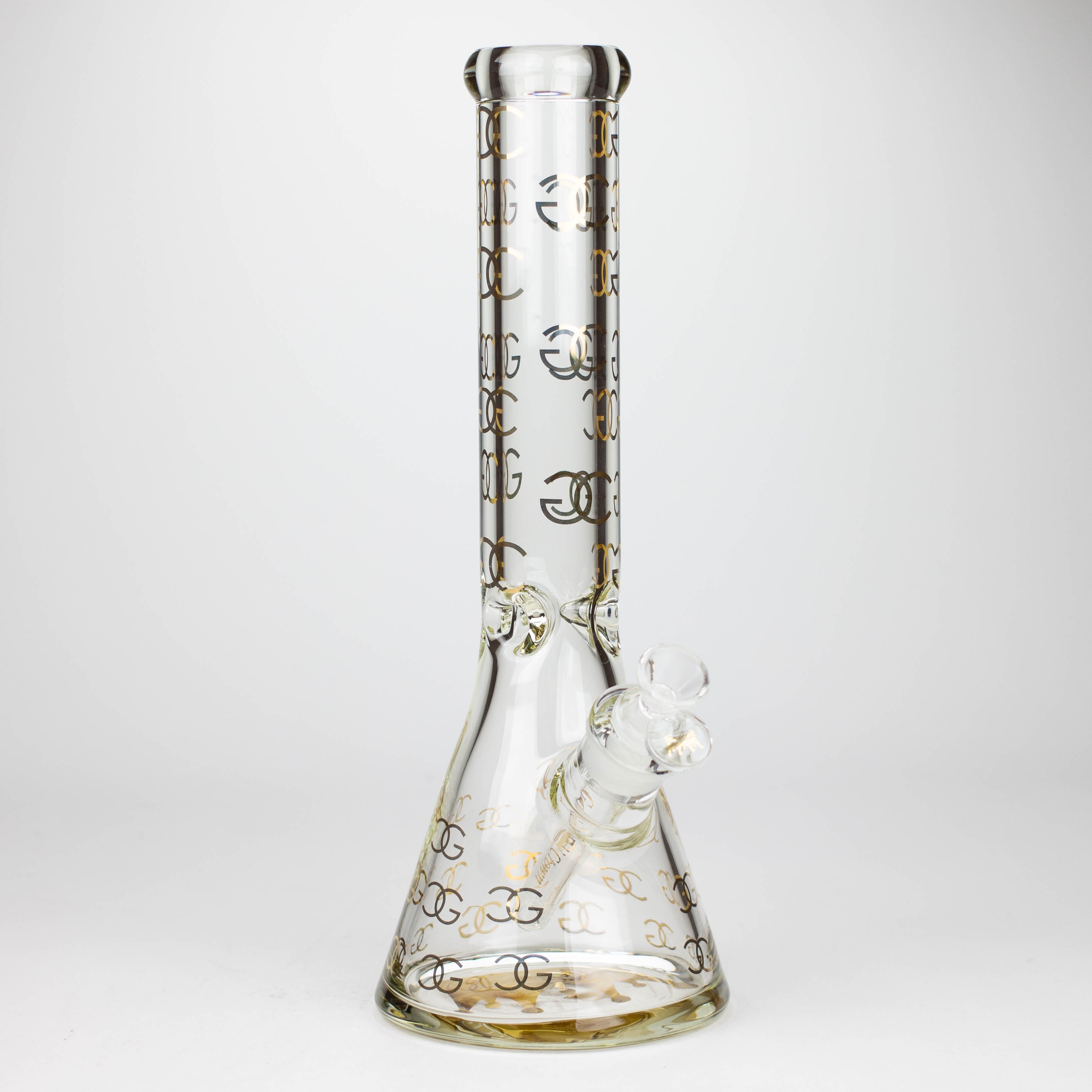 Golden Crown™ | 14Inch 9mm GC bong with 24K Gold Emblem Main image