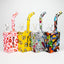 Fortune | 8" Hydrographic Silicone Square Pipe-Assorted [SP1001P]
