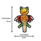 4-3/4" Bat Insideout Glass Smoking Pipe [PIP971]