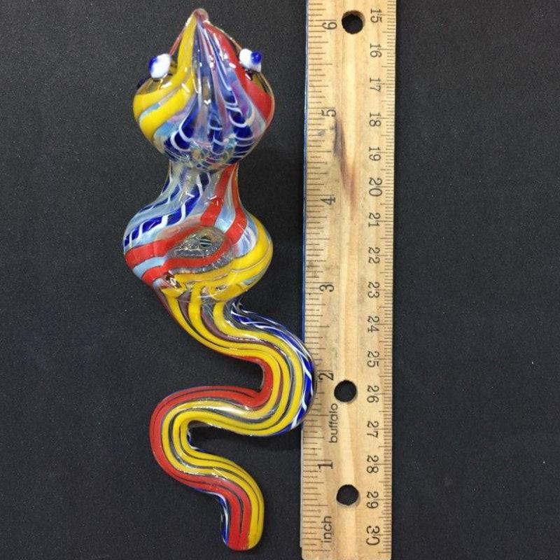 6" Snake Insideout Pipe [PIP979]