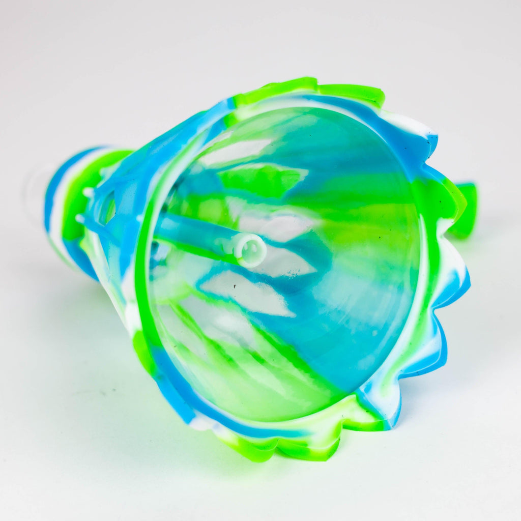 12" Silicone Badminton Birdie Water Pipe-Assorted [H142]