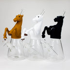 10.5" Wild horse glass water pipe-Assorted [H372]