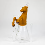 10.5" Wild horse glass water pipe-Assorted [H372]
