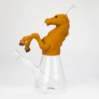 10.5" Wild horse glass water pipe-Assorted [H372]