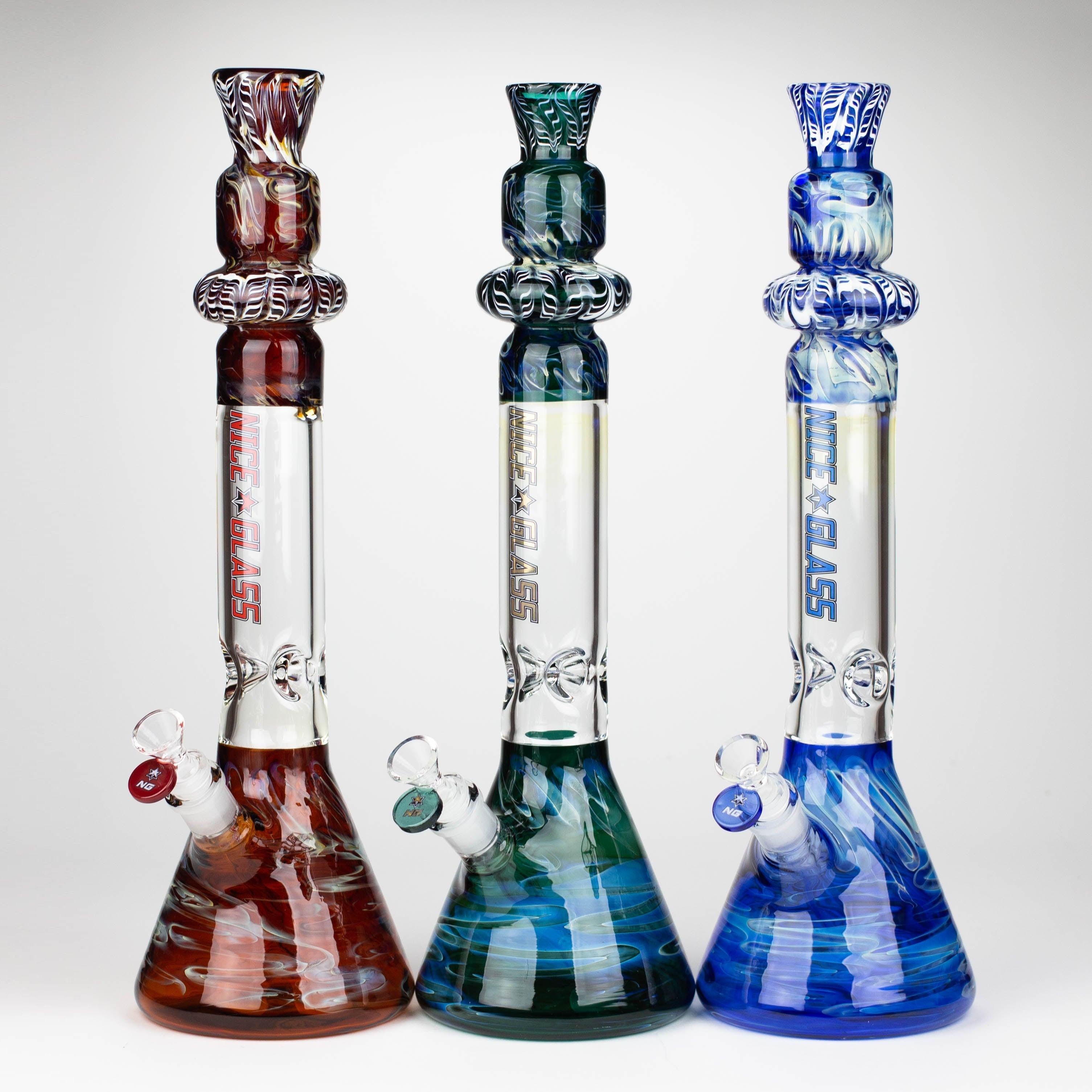 NG | 18 inch Fumed Top Glass Beaker [S392] Main image