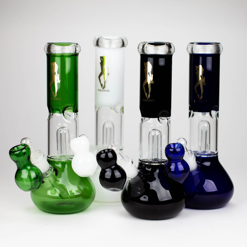 Volcano | 11" Glass Bong with percolator [AK03]