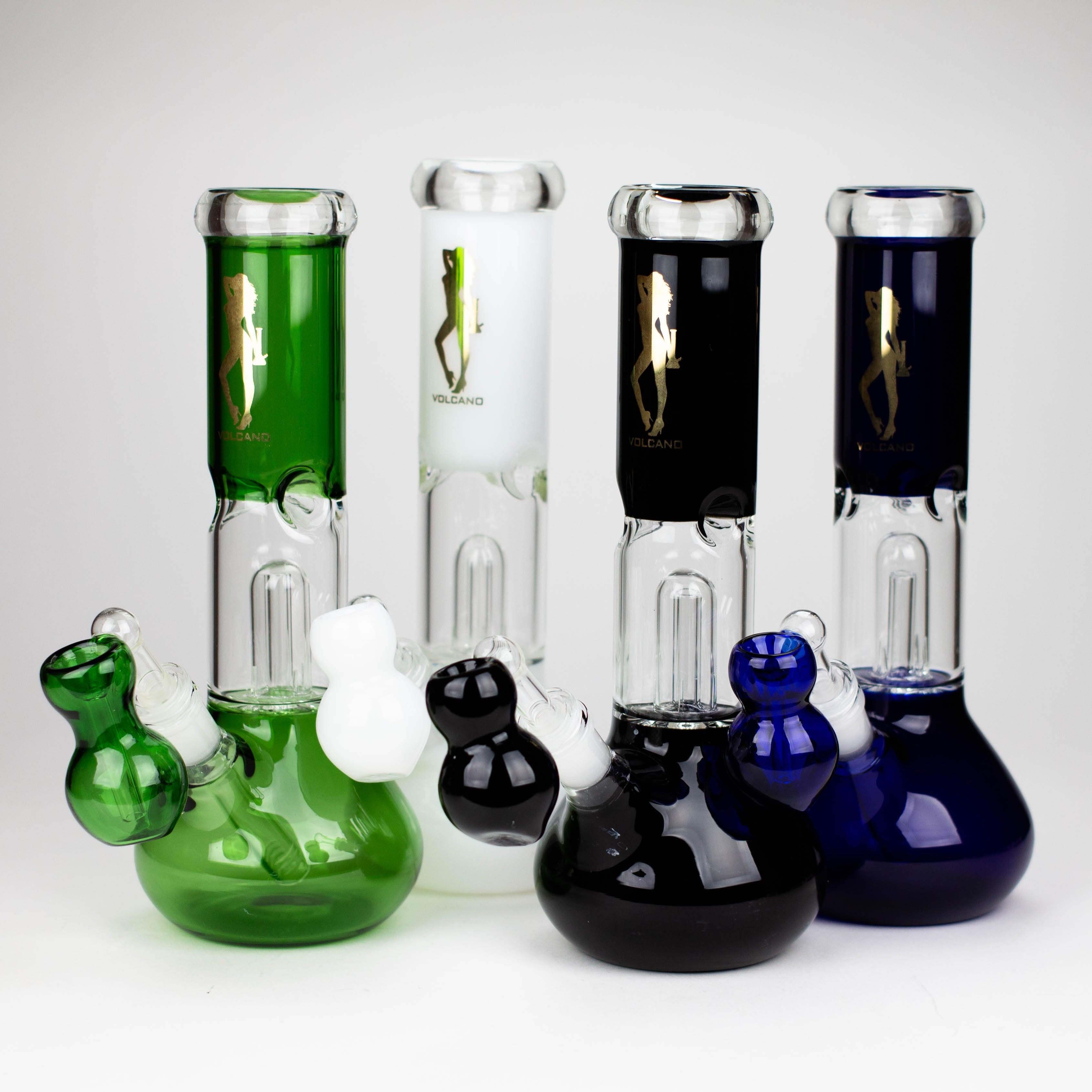 Volcano | 11" Glass Bong with percolator [AK03]