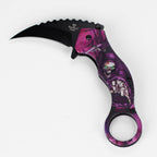 Snake Eye | Skull Design folding Karambit 3" Blade [SE-090P]