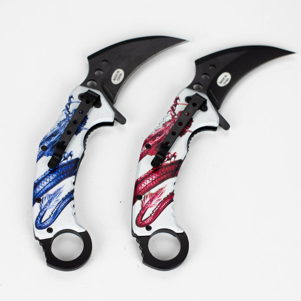 Snake Eye | Dragon Design folding Karambit 3 " Blade [SE-1111S]
