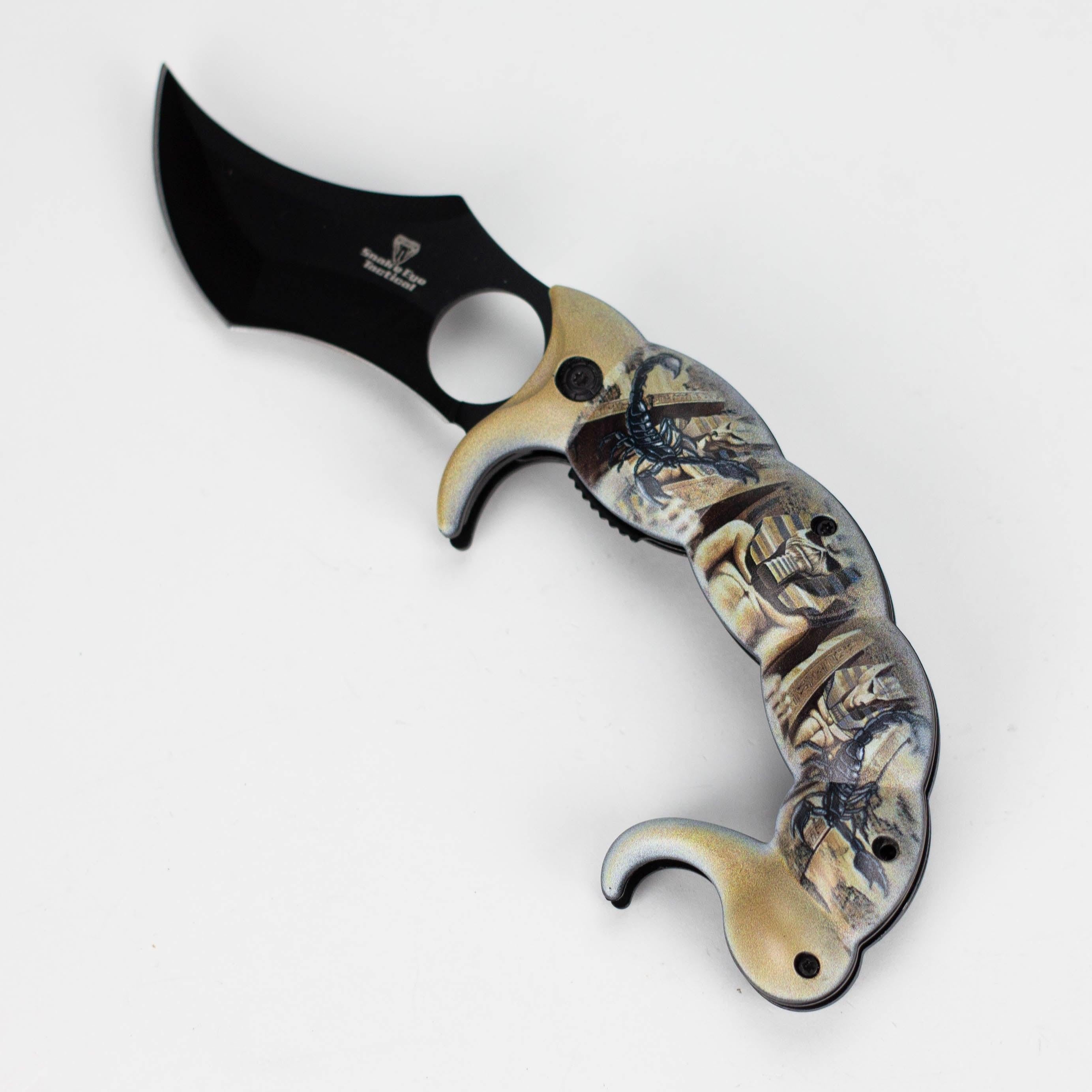 Snake Eye | Pocket Knife Scorpion Tail [SE-1342D]