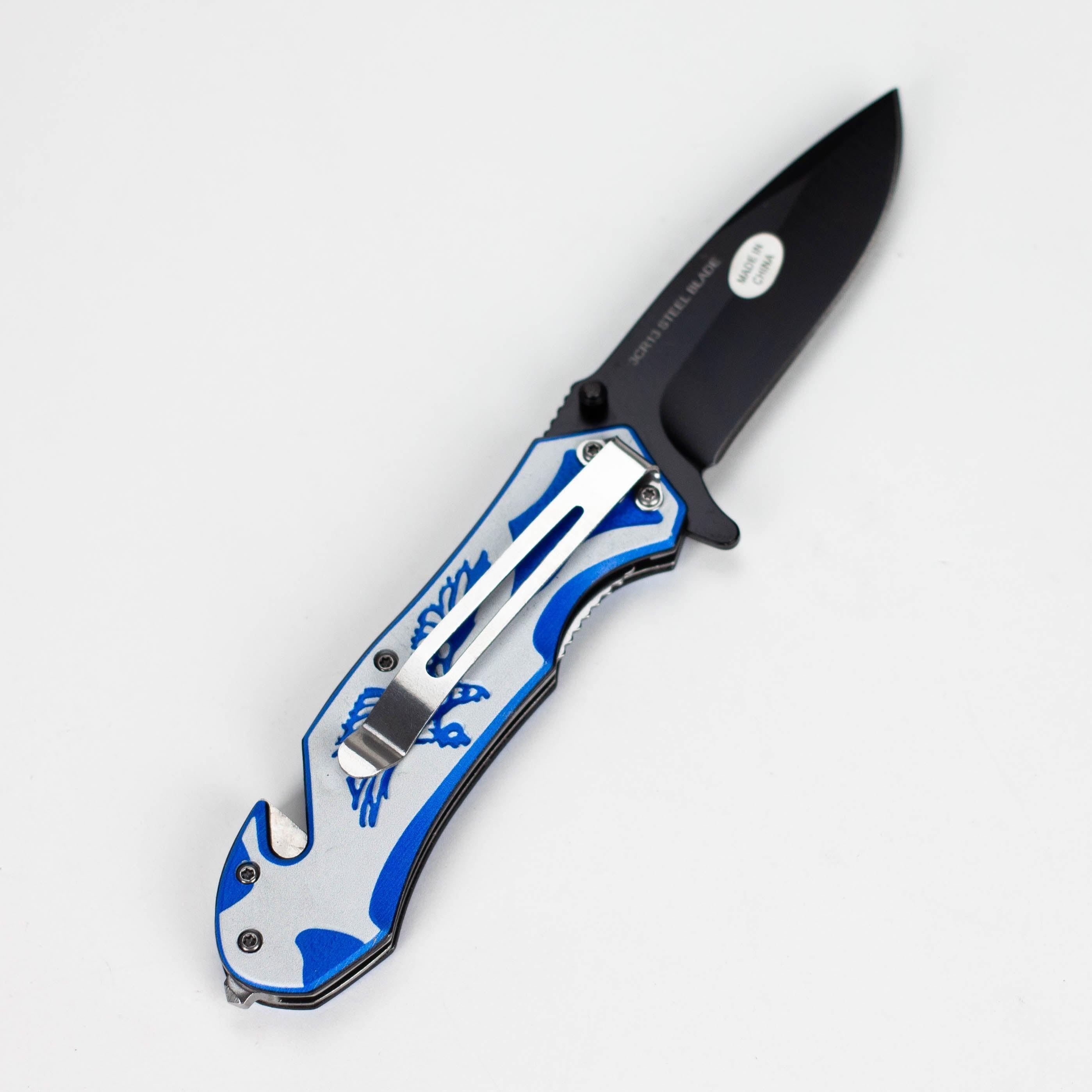 Snake Eye | outdoor rescue hunting knife [SE-944BL] Secondary image
