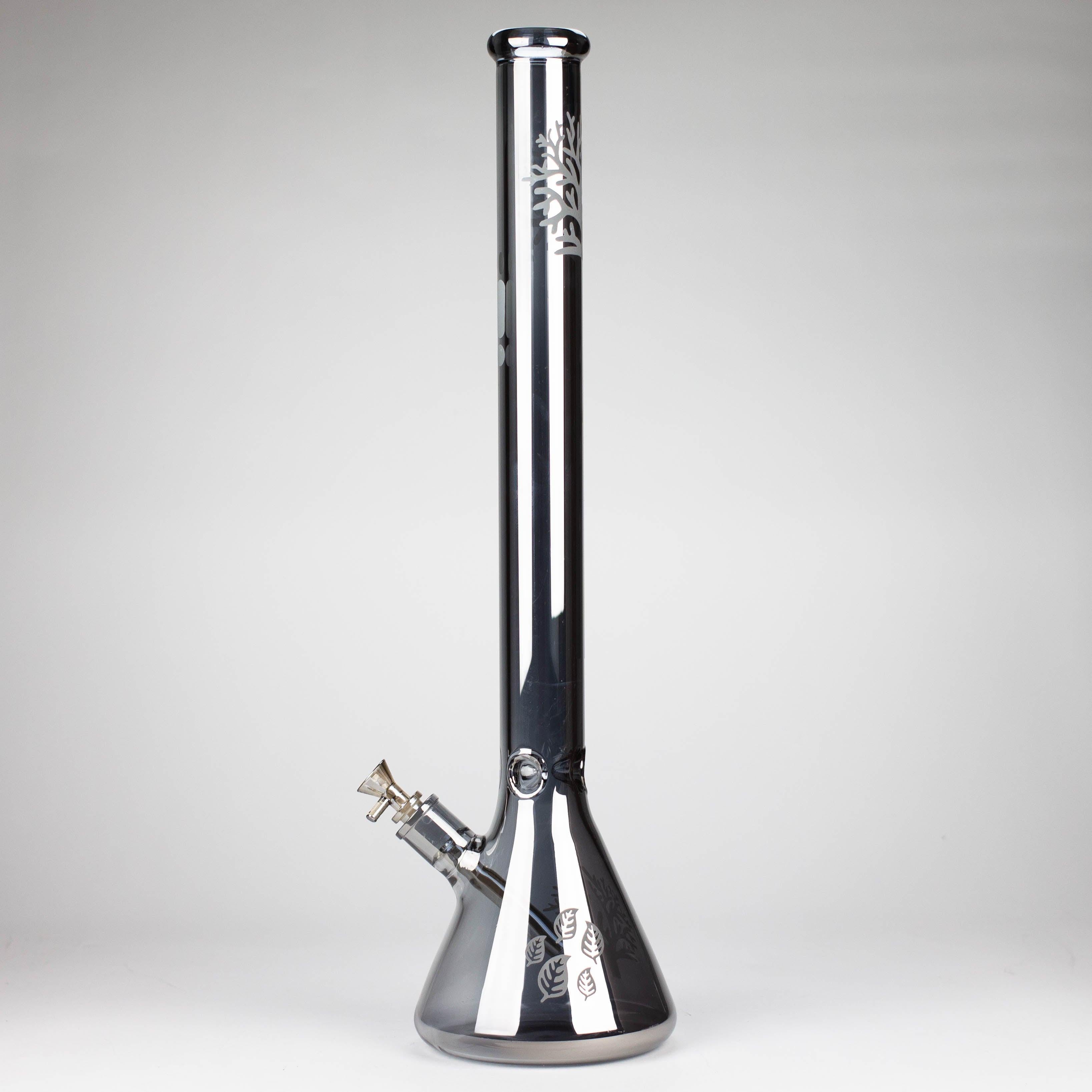 Infyniti |24" Tree of Life 7 mm metallic glass water bong ( GP1775 )