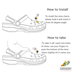 Crossory crocs charms