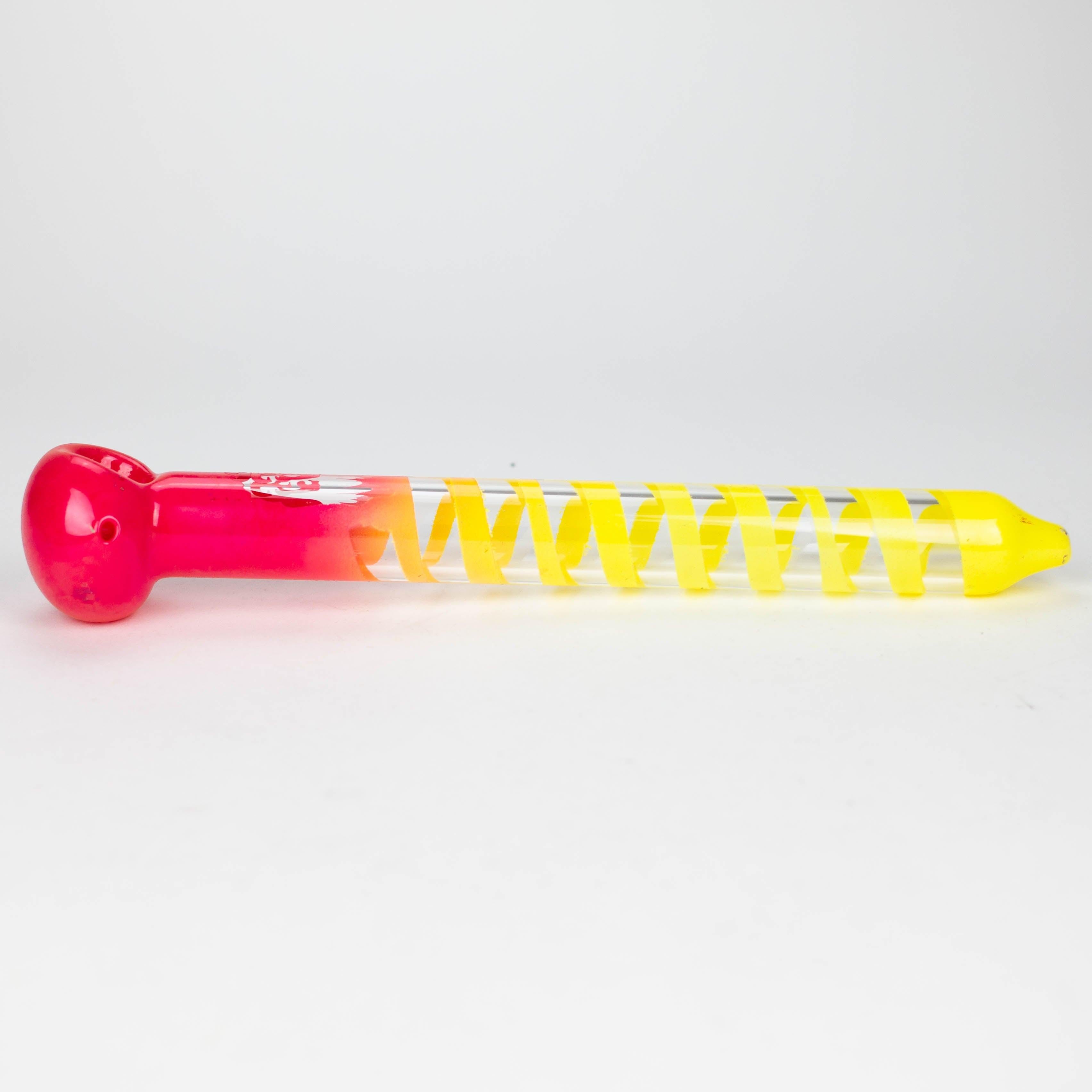 10" Pipe Rasta Bob-Color Assorted