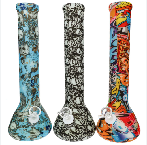 Hit | silicone 12inch Water Pipe