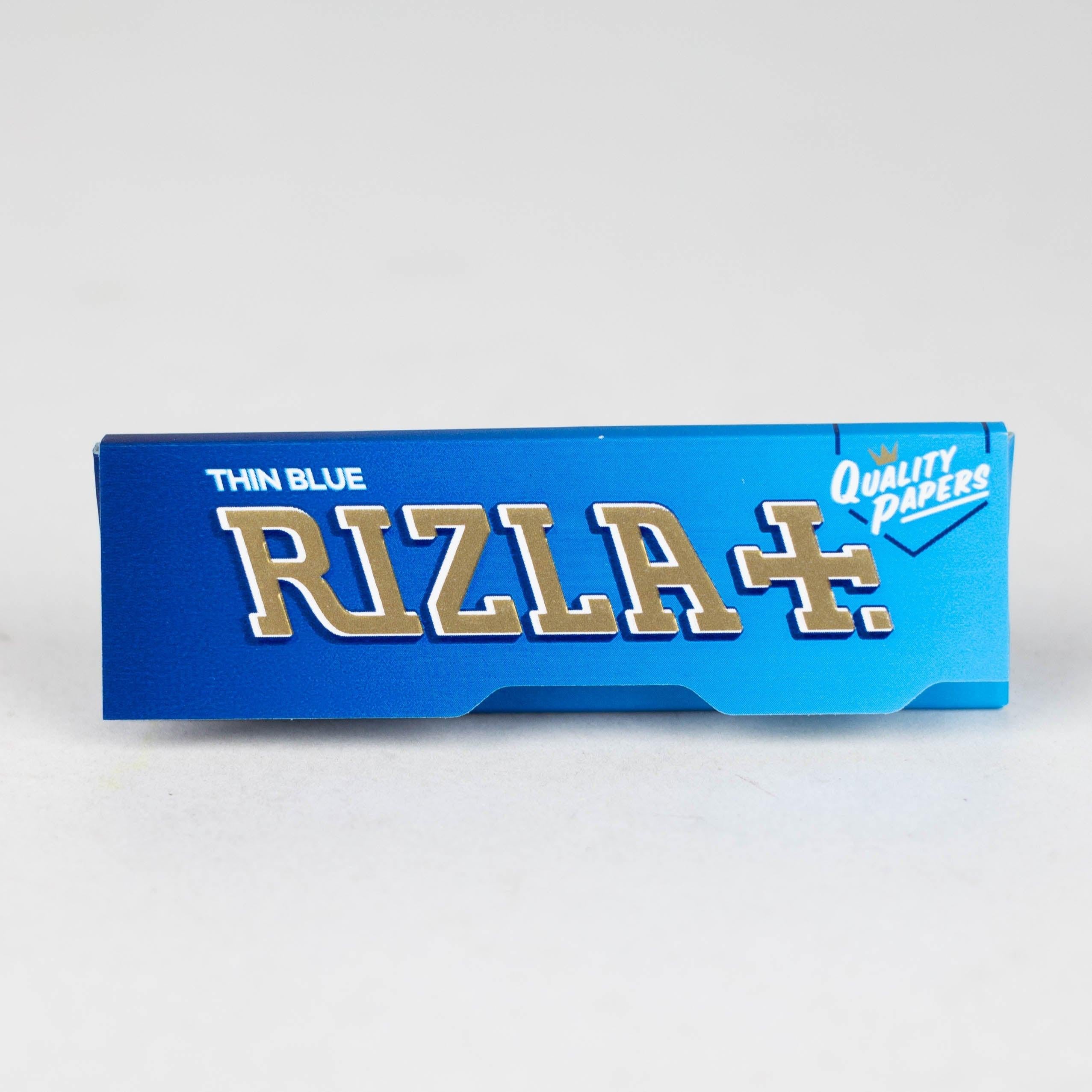 Rizla | Thin Blue single wide size Box of 100 Secondary image