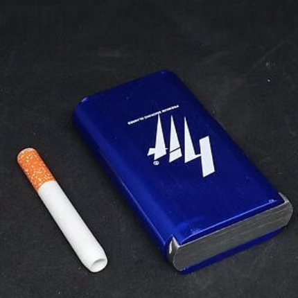 HIT | Aluminum Dugout Pipe 75mm with 60mm cigarette bat pipe Secondary image