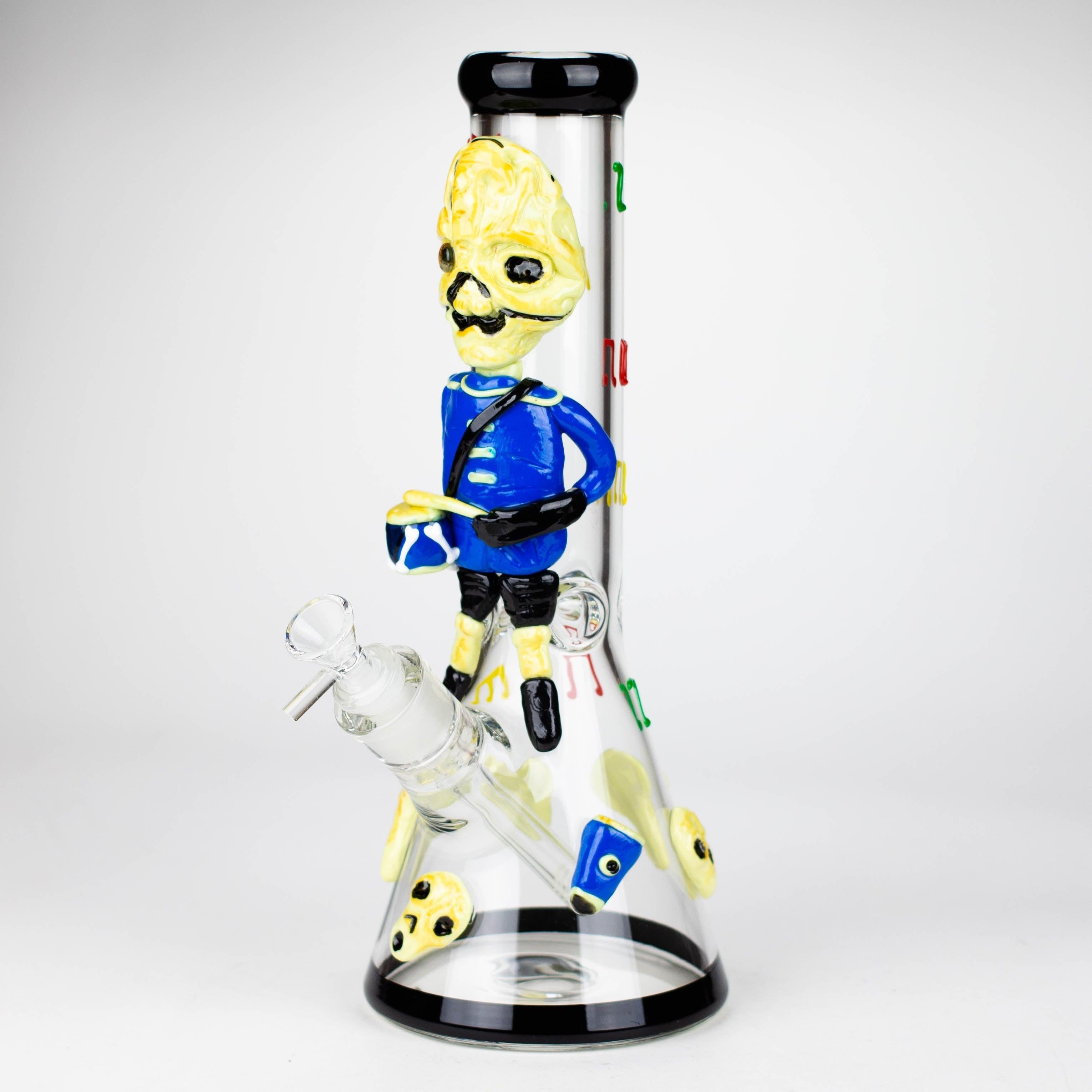 13" Resin 3D Drum Ghoul 7mm glass beaker  [DY502] Main image