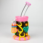 9" Resin 3D Face Mask Rig-Assorted color