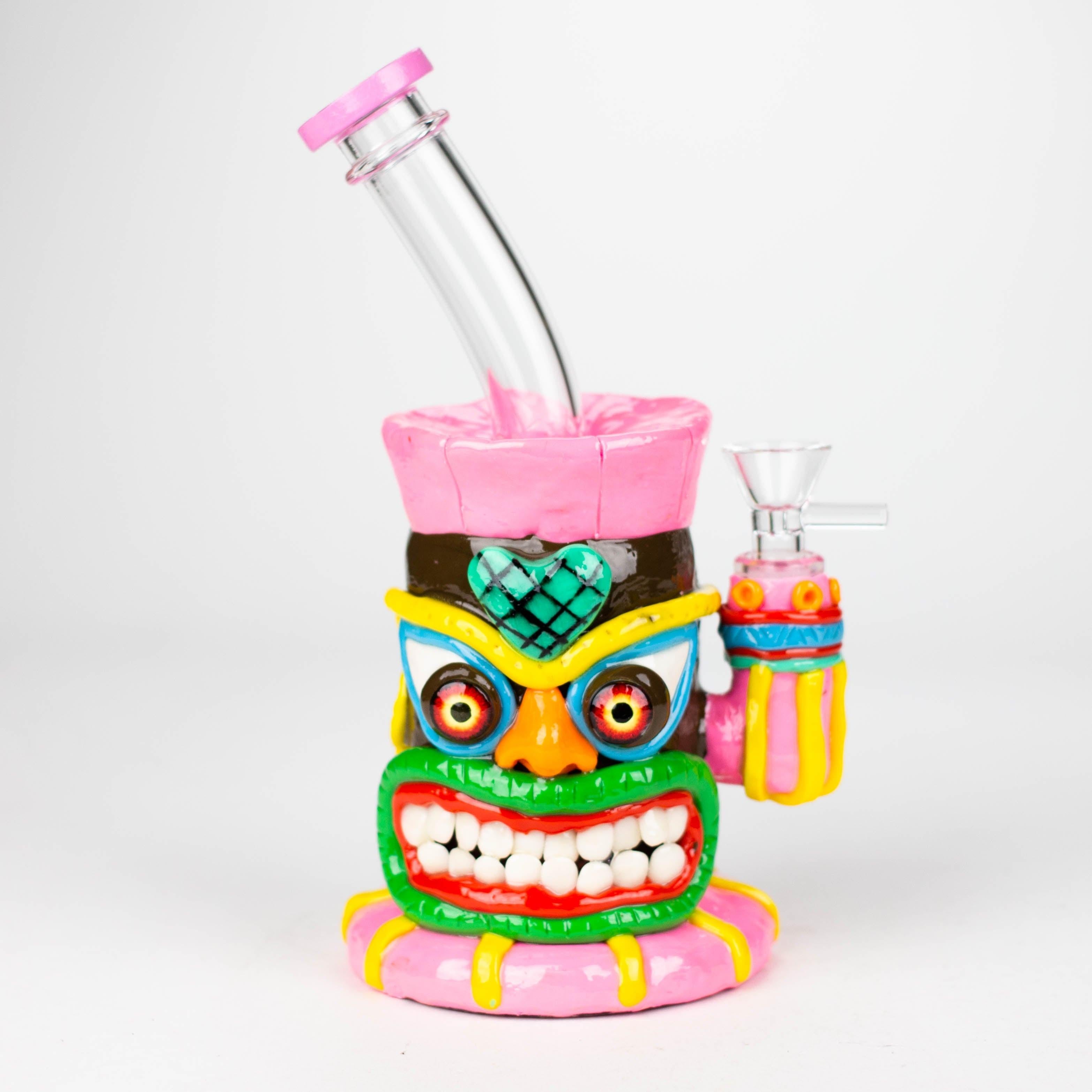 9" Resin 3D Face Mask Rig-Assorted color Secondary image