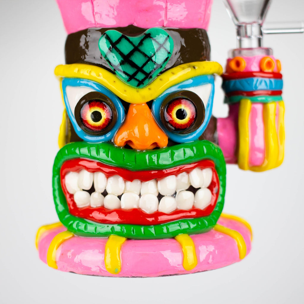 9" Resin 3D Face Mask Rig-Assorted color